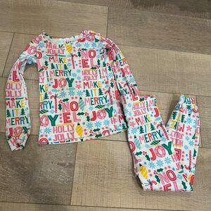 PJ PLACE GIRLS 3T LONG SLEEVE PAJAMAS CHRISTMAS CHILDRENS PLACE